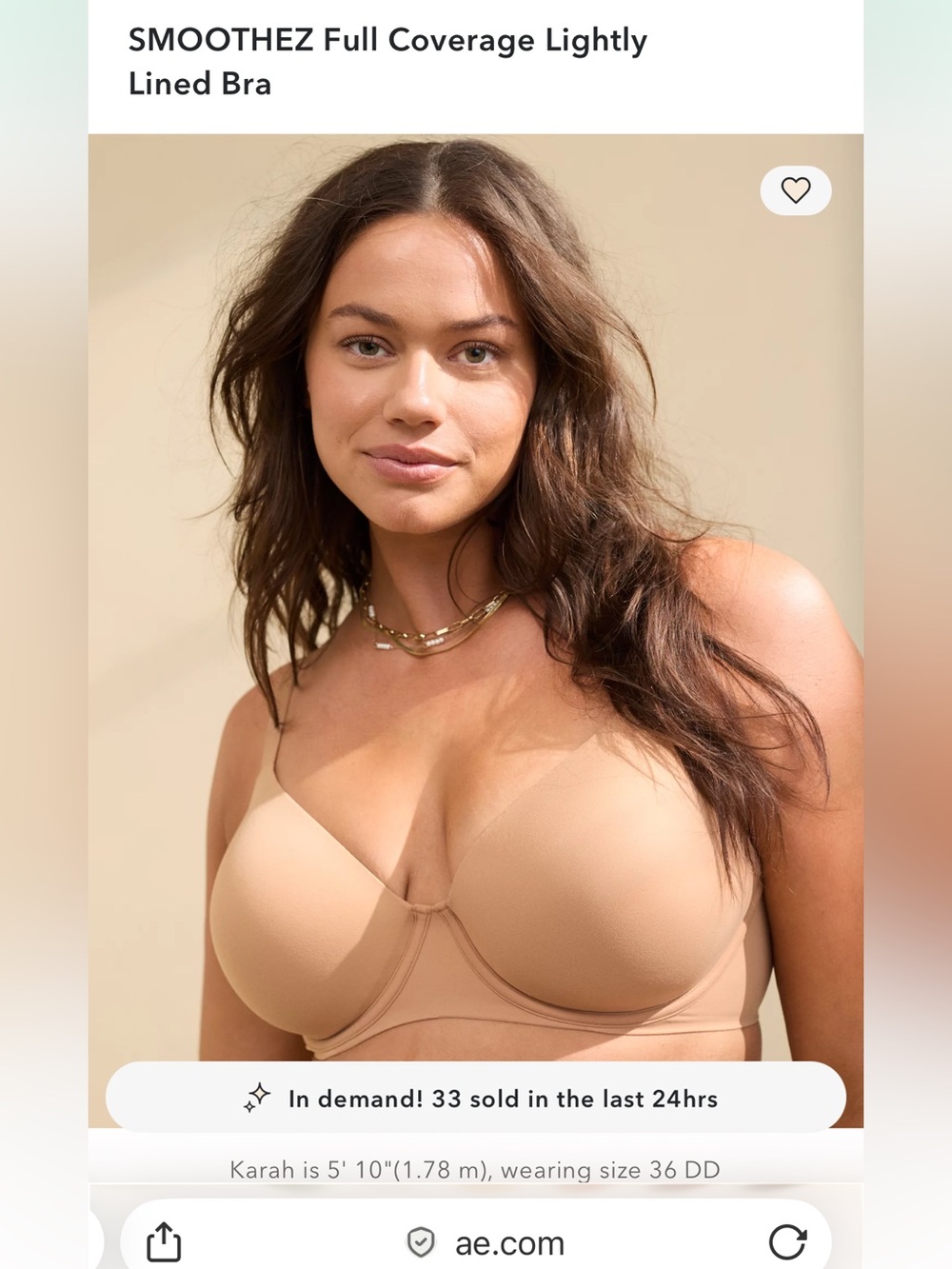 Aerie Smootheez Full Coverage Bra
